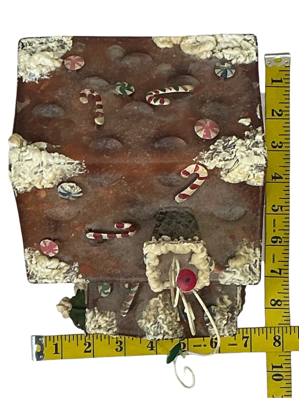 Vintage Large Gingerbread Candle Holder Metal Home Interiors 11” - Picture 14 of 16